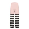 thumbnail image 4 of Styesk Men's Pants Man Fashion Printing Elastic Waist Drawstring Fallow Full Length Pants, 4 of 5