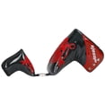thumbnail image 2 of PU Golf Blade Putter Head Cover Protección contra el desgaste Protección impermeable protección antideslizante Regalos para golfistas Fácil rojo Baoblaze Cubiertas de cabeza de putter de golf, 2 of 7