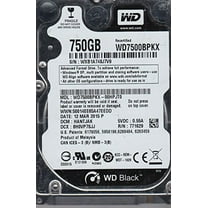 WD7500BPKX-00HPJT0, DCM HANTJAK, Western Digital 750GB SATA 2.5 Hard Drive
