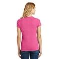 thumbnail image 2 of District Made Ladies Perfect Tri Crew Tee-4XL (Fuchsia Frost), 2 of 6