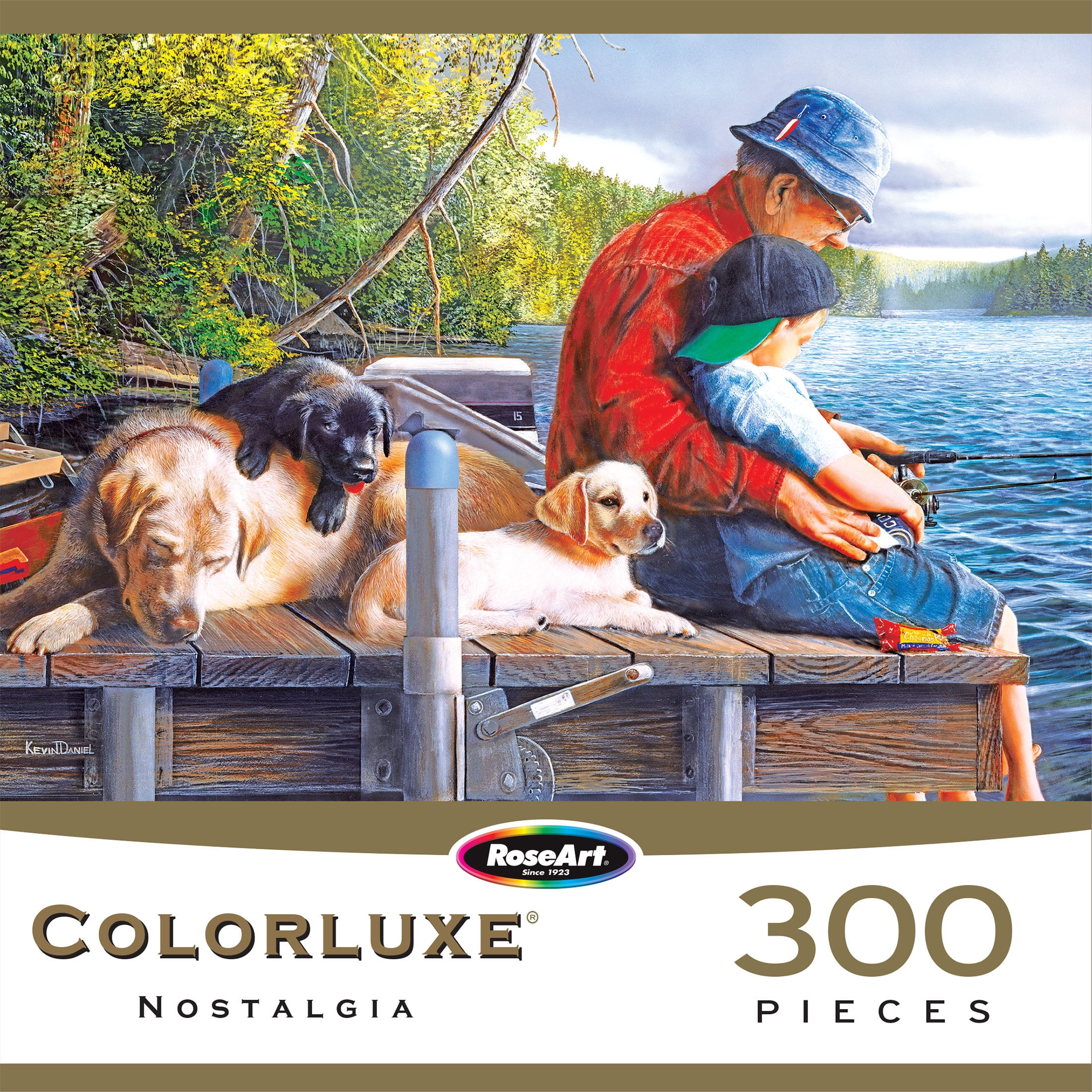 Colorluxe by RoseArt 300 Piece Jigsaw Puzzle Assortment