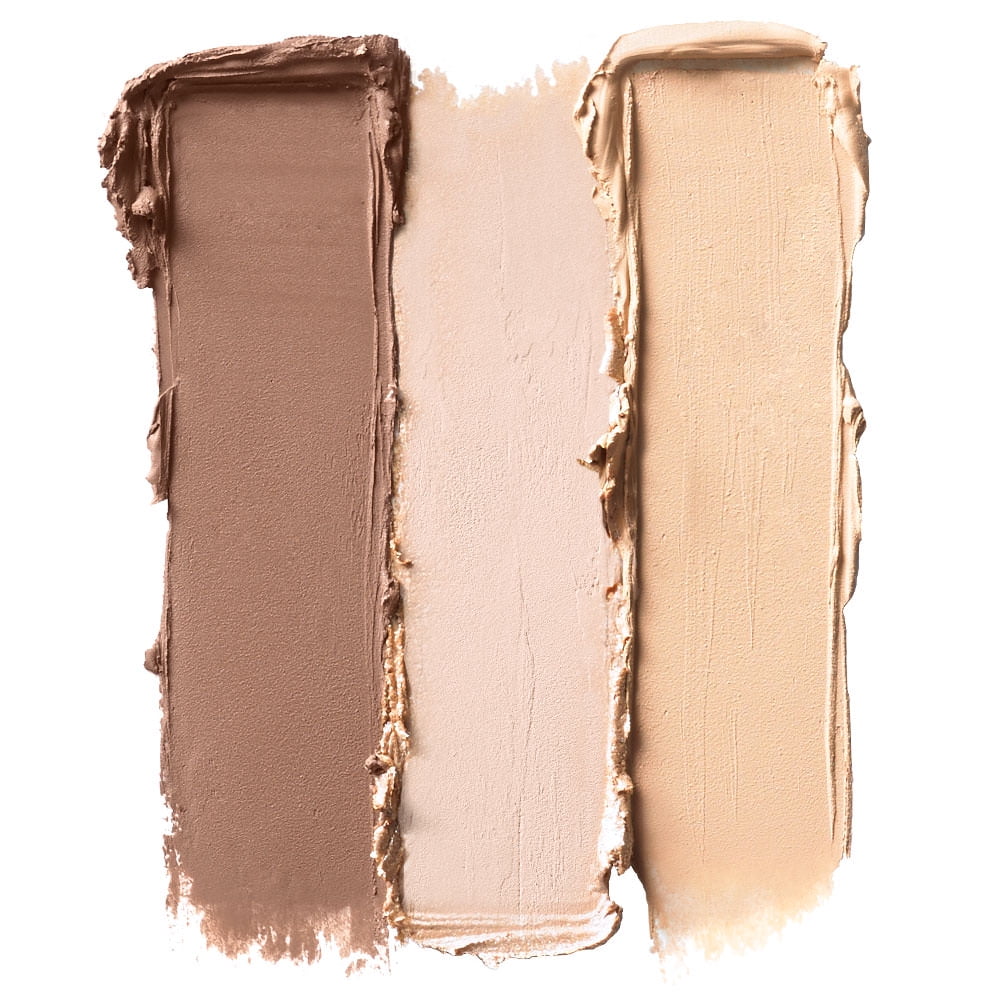 NYX Professional Makeup Cream Highlight & Contour Palette, Light