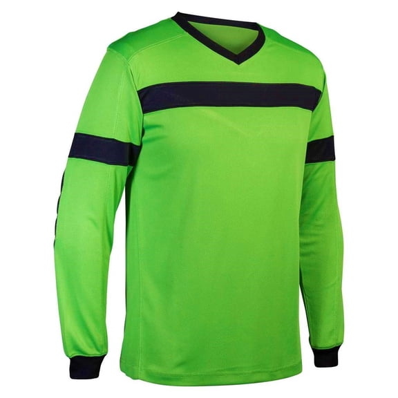 Champro Keeper Soccer Goalie Jersey - Adult (NEON GREEN,BLACK, S)