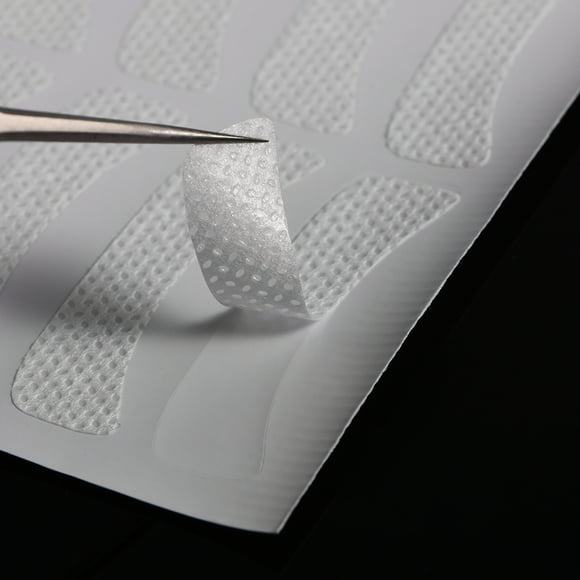 Fosa Eyelash Extension Pad,100Pcs Makeup Eye Sticker Soft Non-woven Eyelash Extension Tinting Tape False Eyelash Pad, Eyelash Extension Sticker