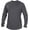 Graphite, variant on Adult Tech Long Sleeve | Navy | MED