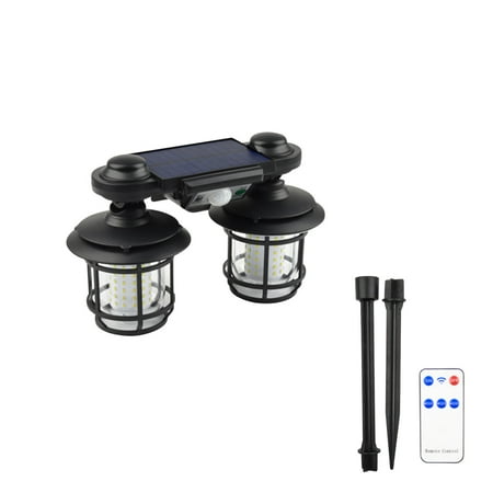 

LYUCRAZ solar light Solar Lights Outdoor With Lights Reflector And 3 Lighting Modes Solar Motion Sensor Wall Lights IP65 Solar Powered Wall Lights For Garden Patio