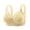 Beige, variant on Women's Non-Wire Lace Trim Bra, Adjustable Wide Strap Comfortable Support Bra for Gathered & Figure Flattering, Breathable All-Season Everyday Underwear