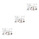 thumbnail image 4 of Pegatinas de pared Wosthever 20 unids/set espejo arte acrílico decorativo, 4 of 6