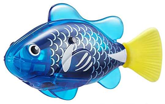 Robo Alive Robo Fish Blue & Red Set of 2 Robotic Pet Figures