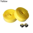 thumbnail image 2 of Soumake 2Pcs Cycling Road Bike Sports Bicycle Handlebar Rubber Tape Wrap With 2 Bar Plug Practical, 2 of 8
