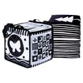 thumbnail image 1 of Juguetes de tarjetas Zulema EDUCACIÓN temprana con bolsa de almacenamiento para Juguetes bndos de cuna negro, 1 of 8