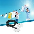 thumbnail image 2 of Raindrops 1Set Washing Line Travel Multi Color 4x0.94x0.94in Elastic Style For Home Users, 2 of 8