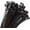 Black, variant on 18 Inch Heavy Duty Zip Ties, 200 LBS Ultra Strong Extra Long Plastic Wire Tie Wraps, UV Resistant Large Cable Ties for Indoor Outdoor Organizing, 100 Pack