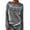 B Light Gray, variant on Women Sweater Fall Winter Casual Loose Long Sleeve Knitted Sweaters Tops Fall Sweaters Blue XXXL