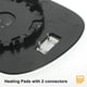 thumbnail image 5 of Espejo retrovisor convexo del lado del pasajero derecho, reemplazo de vidrio calefaccionado, adecuado para Ford Fiesta 2008-2017, 5 of 6