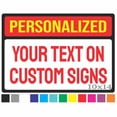 thumbnail image 1 of Custom Signs Outdoor and Indoor Weatherproof Aluminum. Full Color UV Ink lasts years. Customized No Trespassing Signs Personalized Delivery Signs for home or office. 10"" x 14"" -ATX CUSTOM SIGNS, 1 of 5