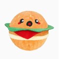 thumbnail image 1 of Hugsmart Hamburger Dog Ball Toy, 1 of 6