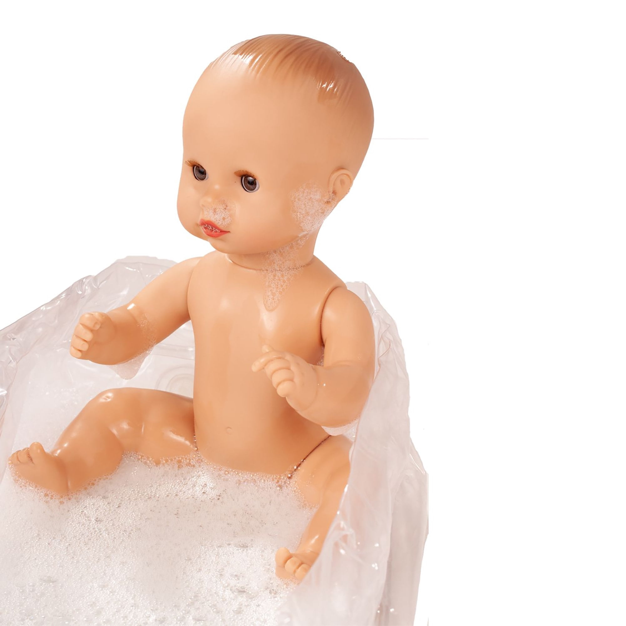 Gotz Sleepy Aquini 13" Baby Baby Drink and Wet Doll with Bathing Suit, Goggles, Sunglasses and More