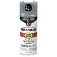 thumbnail image 2 of 6 Pack, Smoke Gray, Rust-Oleum Stops Rust Custom Spray 5 in 1 Gloss Spray Paint-376897, 12 oz, 2 of 11