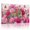 C, variant on XaaKee Pink Leopard Flowers Butterflies Artistic Wall Art Painting Canvas Prints Wall Art Inner Framed 18*12Inch