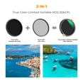 thumbnail image 5 of K&F CONCEPT 67mm K&F CONCEPT 77mm True Color Variable Fader ND2-32 ND Filter and CPL Circular Polarizing Lens Filter in 1 for Camera Lens Neutral Density Polarizer Filter (Nano-x Series), 5 of 6