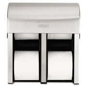 Georgia Pacific Professional Compact Quad Vert 4Roll Coreless Tissue Dispenser, Stl, 11 3 4 x 6 9 10 x 13 1 4 by Georgia Pacific