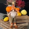 thumbnail image 4 of Guanhe Thanksgiving Gnome Plush Decorations - Turkey Gnomes Handmade Fall Season Decor, Tiered Tray Decor, Thanksgiving Table Decoration, Housewarming Present, 4 of 5