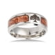thumbnail image 2 of Minnieouse Unisex Bang Ring Acero inoxidable Estética Boda Banquete Joyería de moda Oficina Marido Regalo personalizado Tamaño 8 Type3 NO3 Minnieouse AP009767-03, 2 of 6