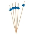 thumbnail image 6 of Cocktail Sticks, Buffet Party Wooden Toothpicks, Star Pattern, Cocktail Party Picks, Decoration Picks, Set / 100pcs Blue, 6 of 8