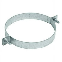 Pipe Hanger, 10 in Duct Dia, Galvanized Steel, 14 GA, 10 in W x