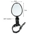 thumbnail image 1 of Bicycle Rearview 360 Rotate Safety Cycing Rear View Mirror Bike Accessories A1 Black, 1 of 4