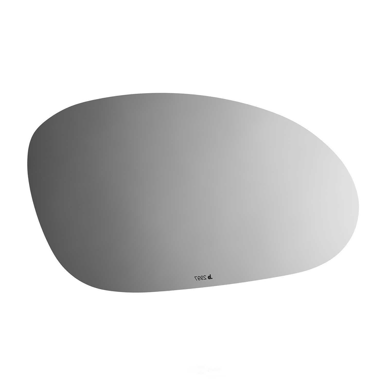 Burco Side View Mirror Replacement Glass - Clear Glass - 2997