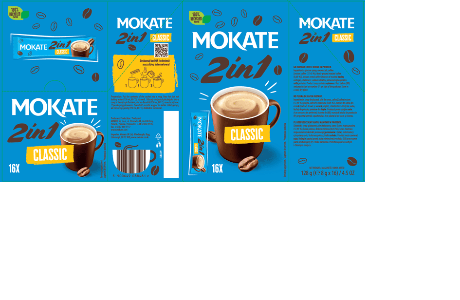 Mixes Mokate Classic 2n1, Mixes Mokate Classic 2in1