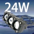 thumbnail image 3 of fastboy Motorcycle Spotlight Dual Color Hi/Low Beam Fog LED Lamps Motorcycle LED Spotlight Easy To Install 4LED, 3 of 6