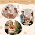 thumbnail image 7 of Dog Heating Pad for Period Cramps Menstrual Pain Relief, Portable Electric Heat Pads USB Powered, Cute Golden Retriever Plush Stuffed Gift, Funny Gifts for Women Teen Girls Christmas Birthday Easter, 7 of 7