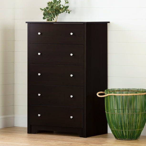 South Shore Vito 5 Drawer Chest Multiple Finishes Walmart Com Walmart Com