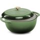 thumbnail image 1 of Best Choice Products Horno holandés redondo de hierro fundido esmaltado de 6 cuartos de galón, estilo familiar, utensilios de cocina pre-sazonados resistentes para el hogar, cocina, comedor, horno, se, 1 of 7