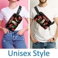 thumbnail image 2 of Mushroom Waist Pack Running Belt Fanny Packs Lightweight Adjustable with Extension Strap Unisex, 2 of 7