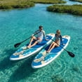 thumbnail image 5 of SOLAVERO Inflatable Stand Up Paddle Board with SUP Accessories, Anti-Slip EVA Deck, 11'×33" Blow Up Paddle Board Adults & Youth, 5 of 8