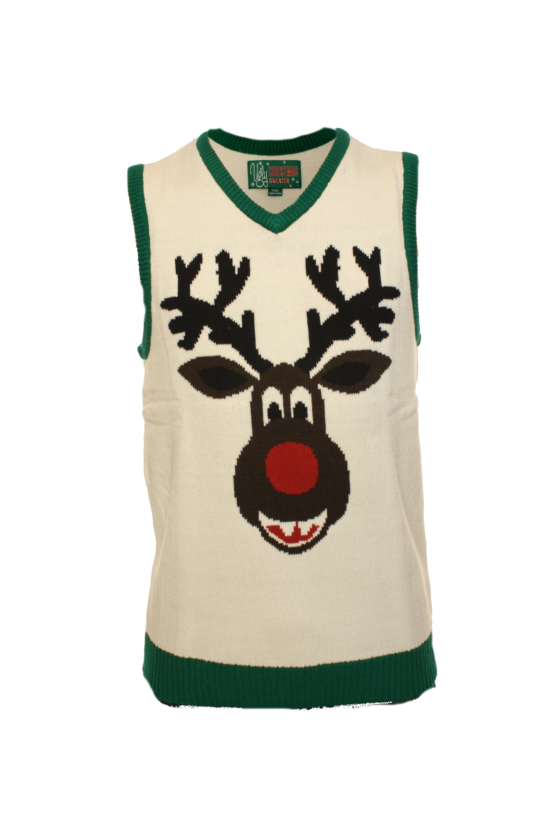 men's v neck christmas jumper
