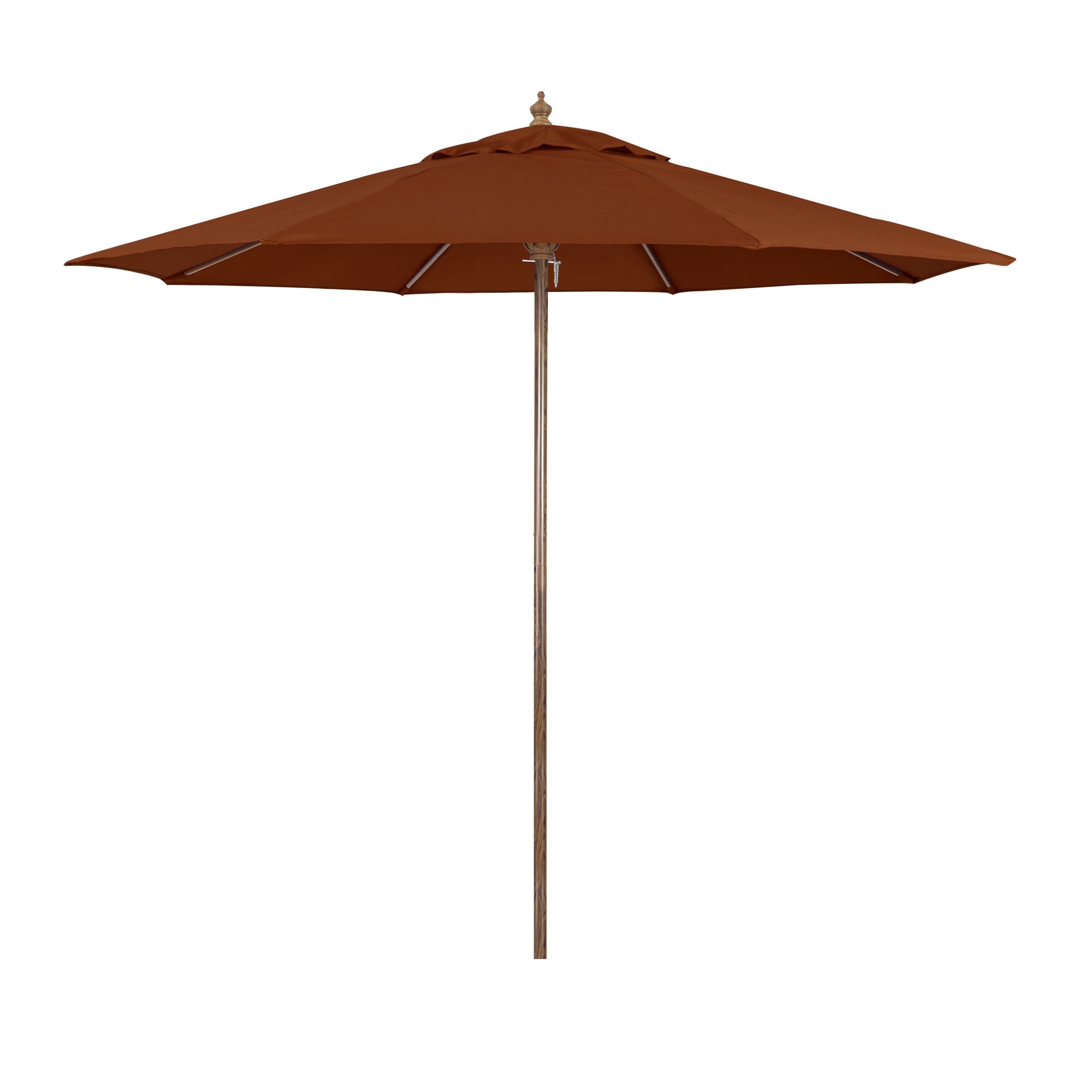 Astella 9 Wood Grain Market Patio Umbrella Multiple Colors Walmart Com Walmart Com