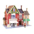 thumbnail image 3 of DIY Casa de Kits de Modelos de Rompecabezas CUTICAT Miniaturas de casa de muñecas de bricolaje, 3 of 8