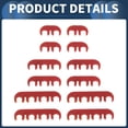 thumbnail image 6 of Unique Bargains 12pcs Engine Spark Plug Separators 7mm 8mm Ignition Wire Separators Holder for Chevrolet for Ford Red, 6 of 6