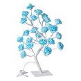 thumbnail image 1 of Cateissary Las luces artificiales del árbol de los bonsais encendieron la lámpara colorida del árbol de rosas con la lámpara de Rose Iluminación y accesorios varilla blanca rosa azul, 1 of 6