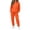 Orange, variant on Jerdar Womens 2 Piece Lounge Set Hoodie Jogger Pants Oversized Solid Color Drawstring Pocket Elastic Waistband Casual Fall Winter Travel Outfits L