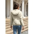 thumbnail image 3 of Giolshon Women's Quilted Lightweight Jacket Puffer Coat Women Bubble for Fall and Winter B-22735 Beige L, 3 of 3
