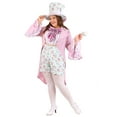 thumbnail image 5 of Plus Size Women's Pretty Mad Hatter Costume, 5 of 7