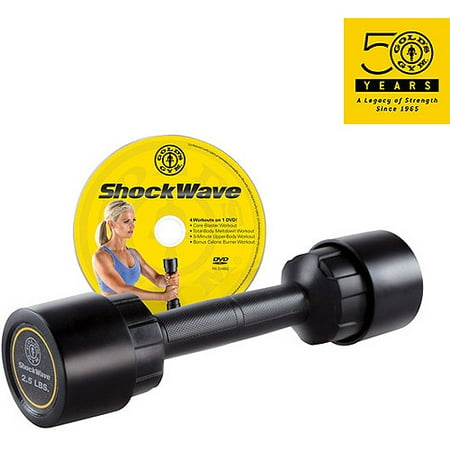 Gold's Gym 2.5 lb ShockWave Dumbbell
