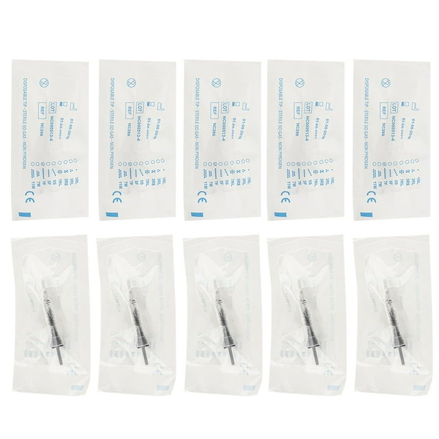 Microaguja eléctrica, 10 piezas/juego de microagujas eléctricas, aguja para tatuaje de cejas, aguja para tatuaje, muy versátil