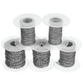 thumbnail image 5 of U8MO 10 Meters Stainless Steel 1mm~8mm Metal Flat Cable Oval Chain for Jewelry Making-1.5mm, 5 of 6